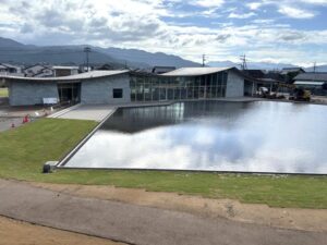 マチヨリと水盤